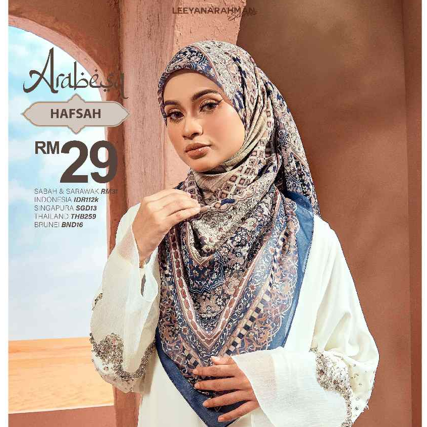 ARABESQ - LeeyanaRahman Scarves - Ready Stock | Shopee Malaysia