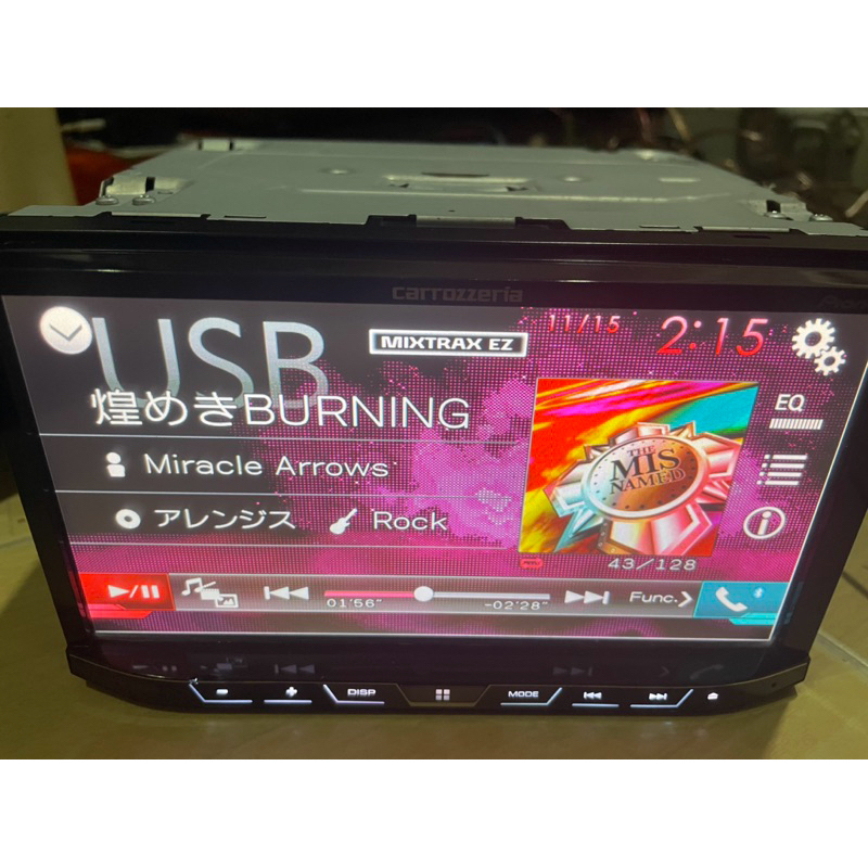 Carrozzeria FH-9100DVD DVD/USB/Bluetooth デッキ・プレイヤー