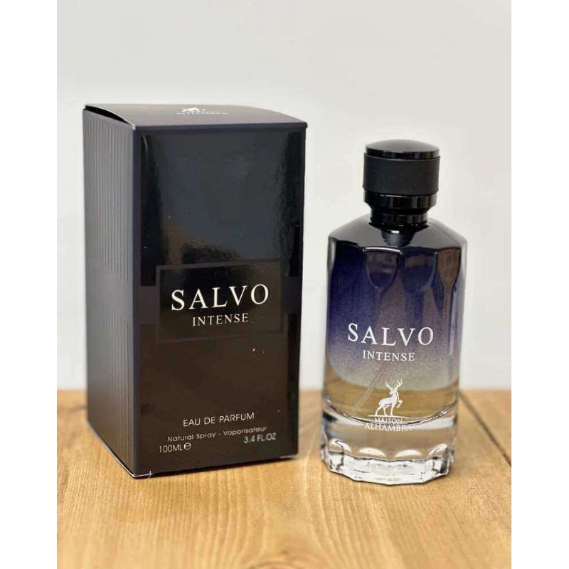 Parfum Pour Homme Salvo Intense Maison Alhambra - Eau De Parfum 100 Ml - Neuf France