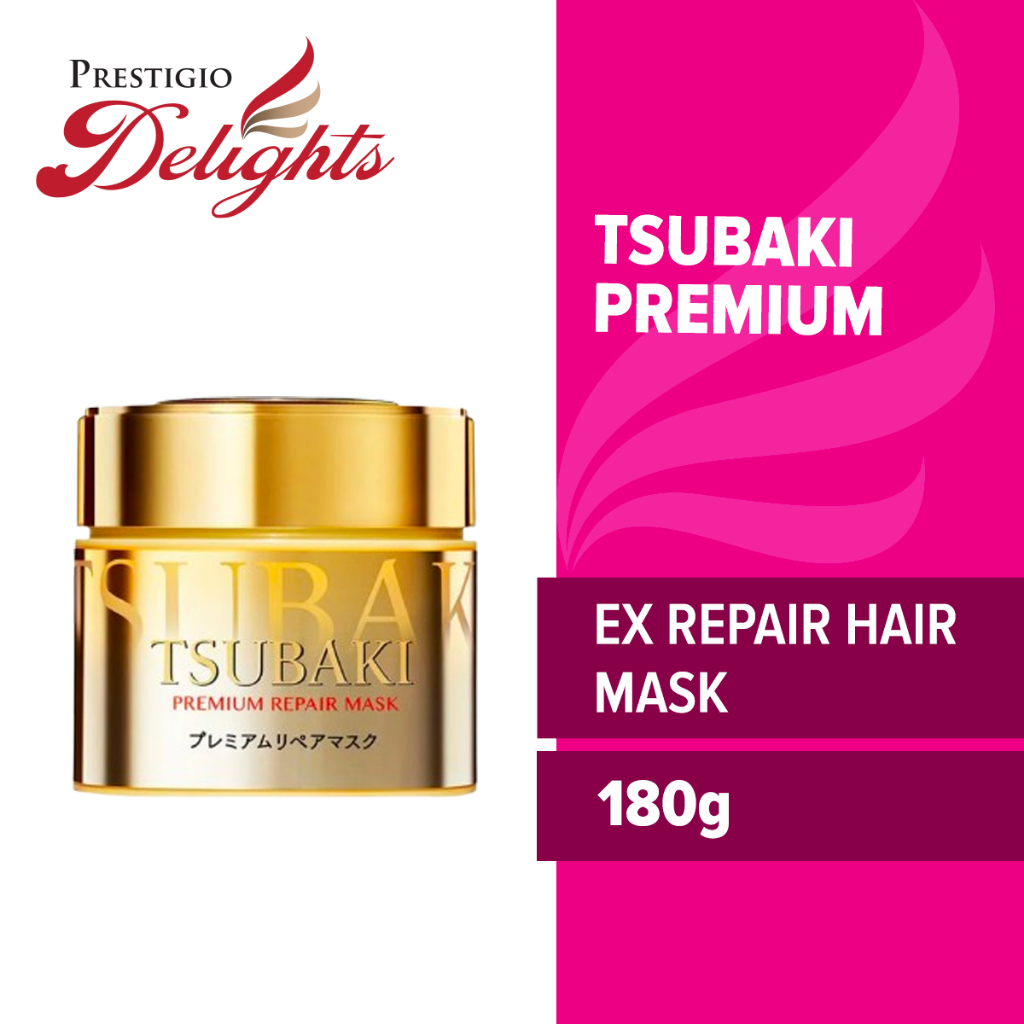 TSUBAKI Premium EX Repair Mask (180g) | Shopee Malaysia