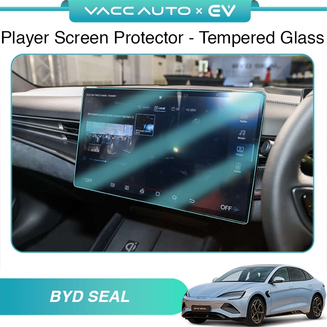 VACC AUTO Tempered Glass Screen Protector Center Control Infotainment ...