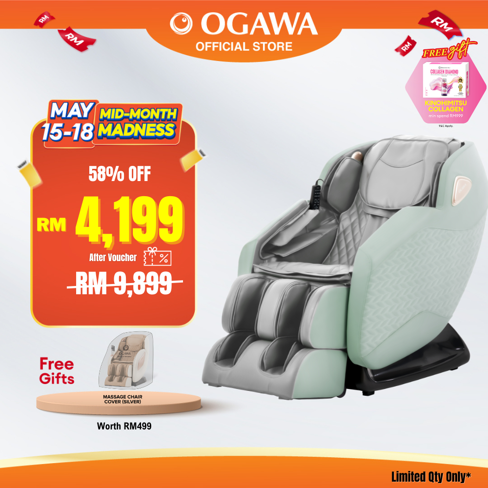 Ogawa iMelody Massage Chair [Free Massage Chair Cover] Shopee Malaysia
