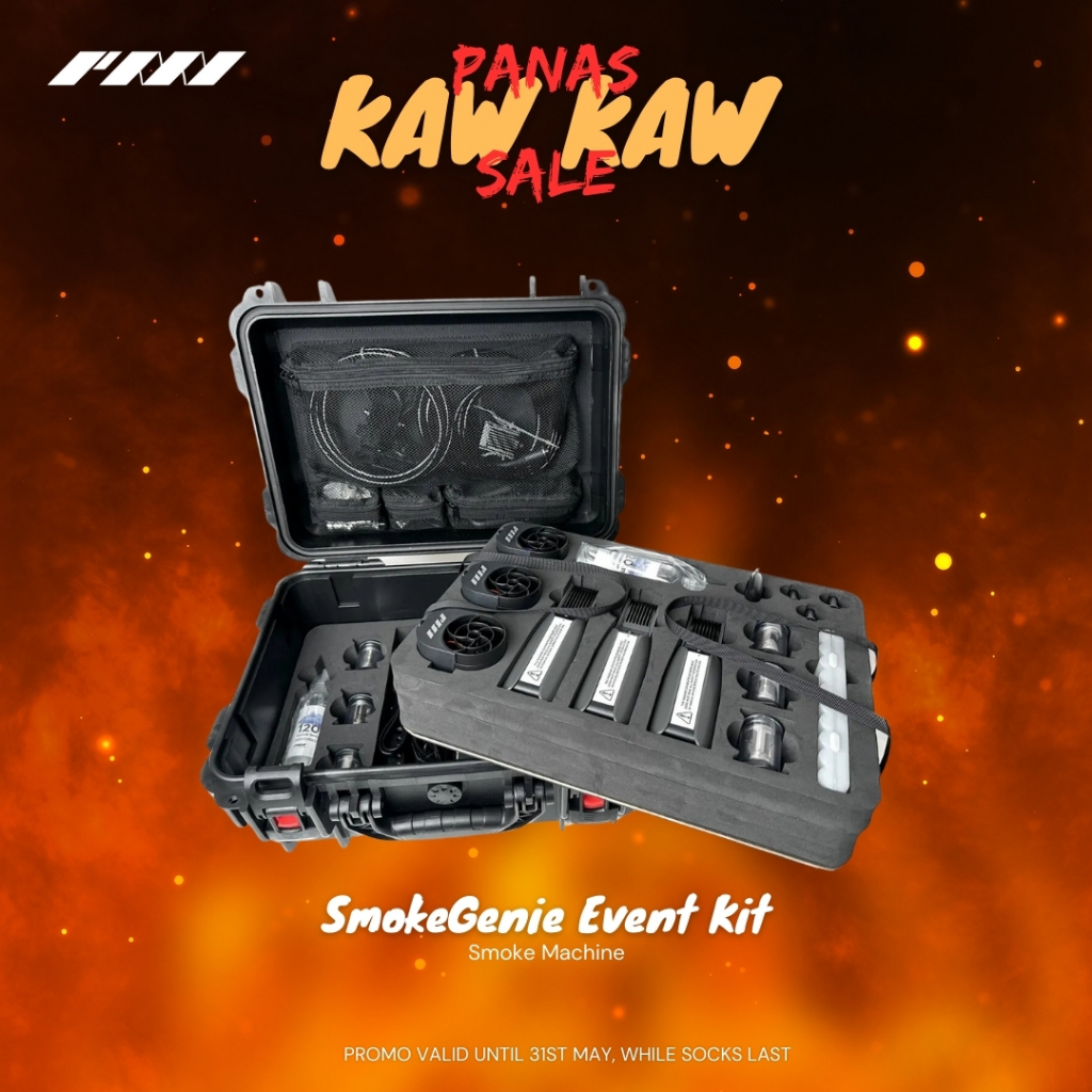 PMI GEAR Smoke Genie [EVENT KIT] Theatrical Fog Generator | Shopee Malaysia