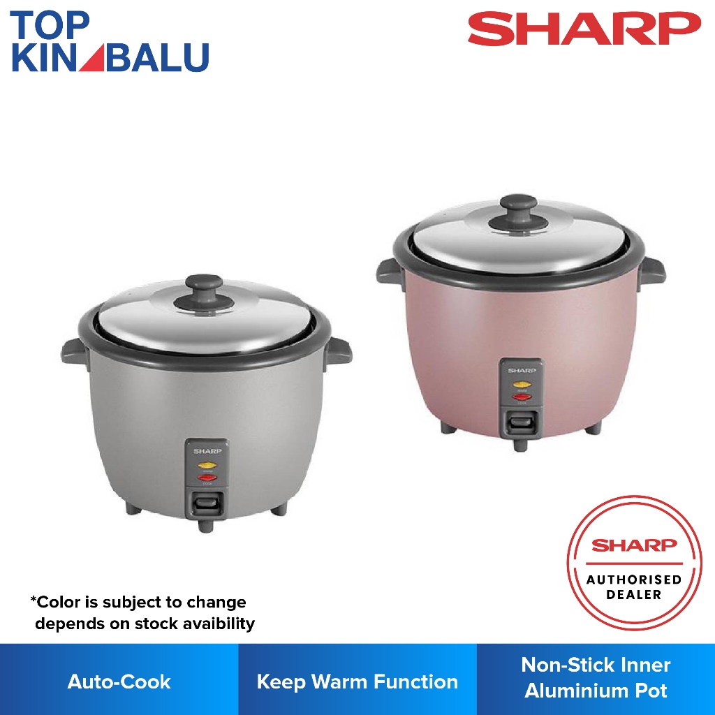 SHARP 1.8L KSH188S NON-STICK INNER POT RICE COOKER | Shopee Malaysia