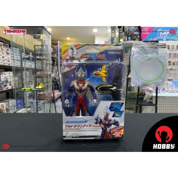 Bandai Ultra Action Figure Ultraman Tiga Multi Type Type Guts Wing Set ...