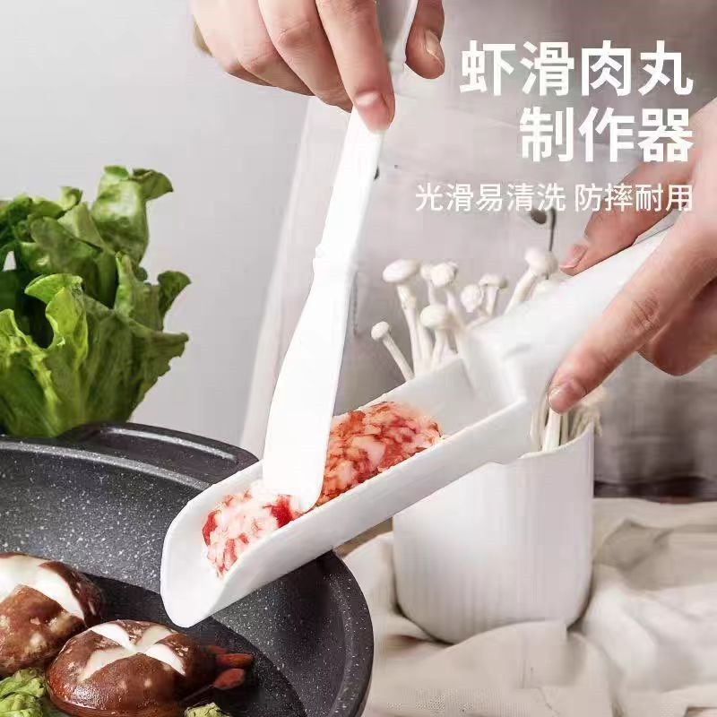 Meatball Maker Set Fried Fish Beaf Meat Making Balls Mold Spoon Kitchen ...