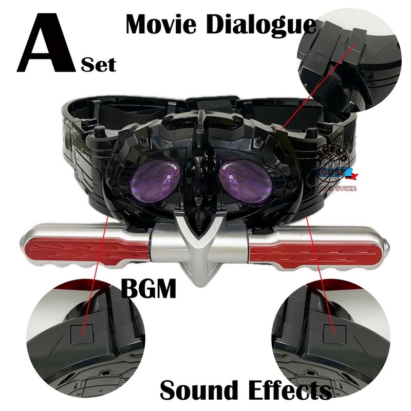 LM Brand Kamen Rider CSM Amazon Henshin Belt Face Plates Omega Core ...