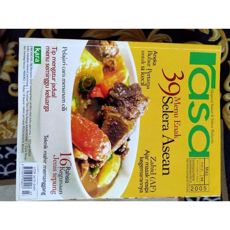 Majalah rasa mac 2005 | Shopee Malaysia