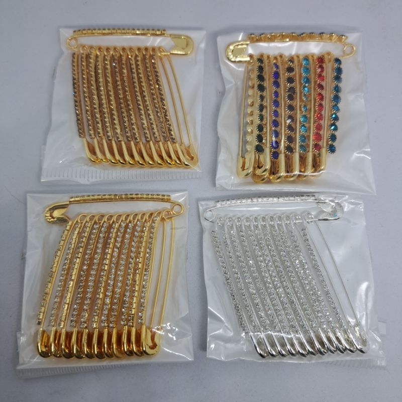 SAFETY PIN / SAREE PIN / INDIAN SAREE PIN/BROOCH Shopee Malaysia