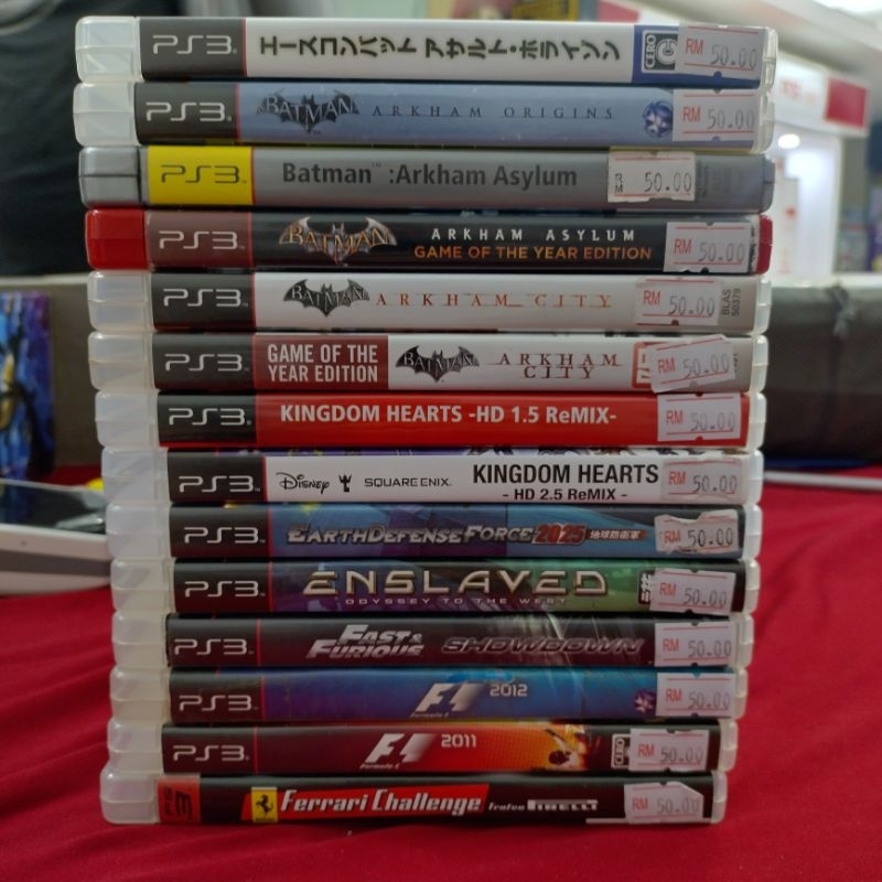 Various PS3 USED Games (Kid Friendly) Lot A Titles (PreOwned) Shopee