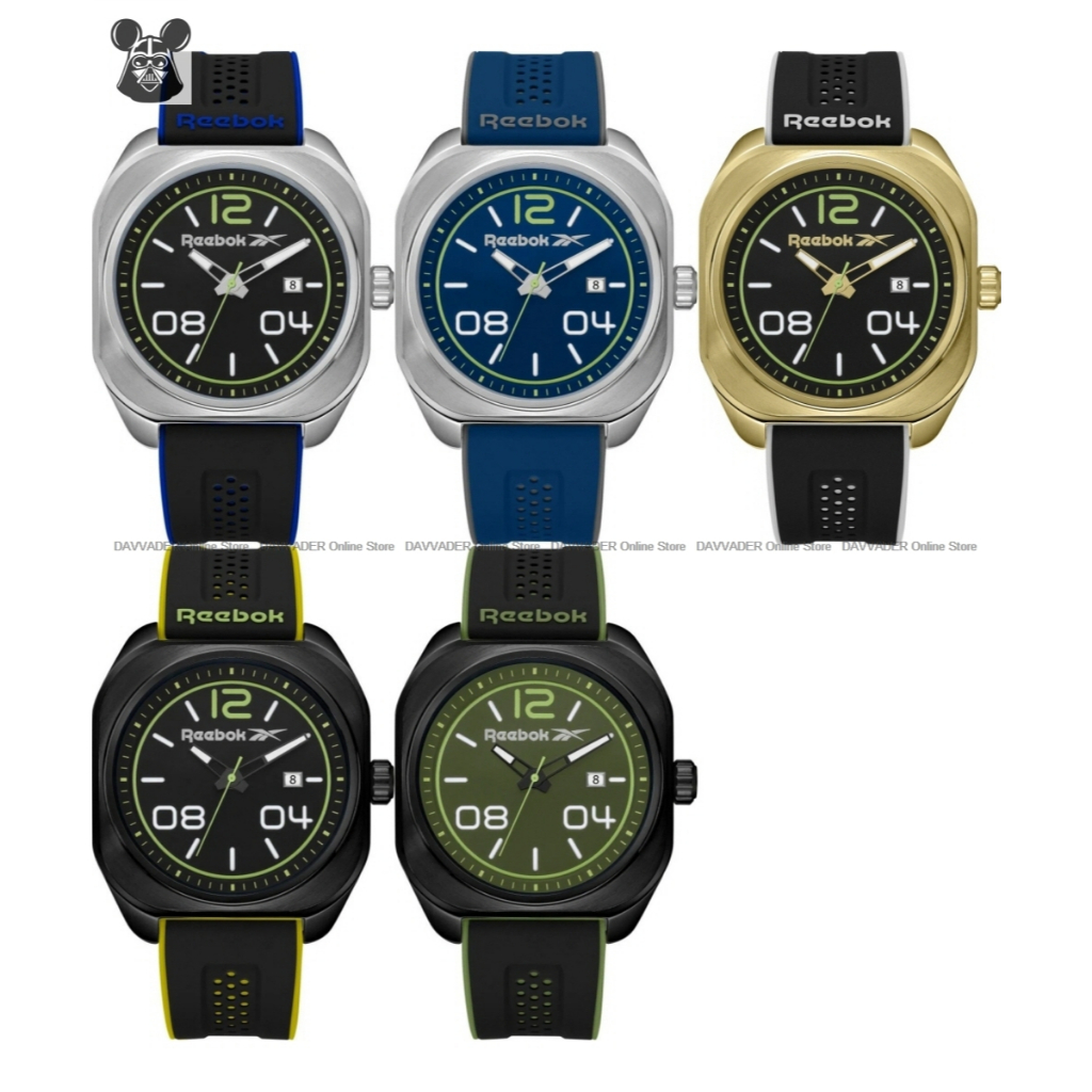 Reebok Watch RV-BRE-G3 Men's Analog BREVITY Analog 3-Hands Date 45mm ...