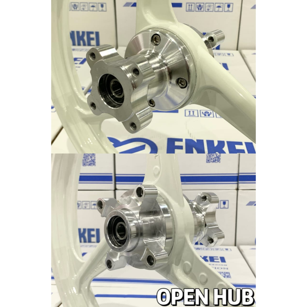 OPEN HUB SPORT RIM CUSTOM EK 3 BATANG ORIGINAL FULL CHOP YAMAHA 125Z ...