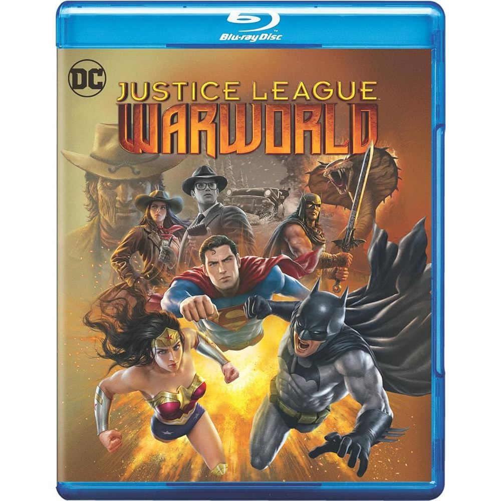 BLURAY Justice League Warworld ( 2023 ) ( Special Features ) Shopee