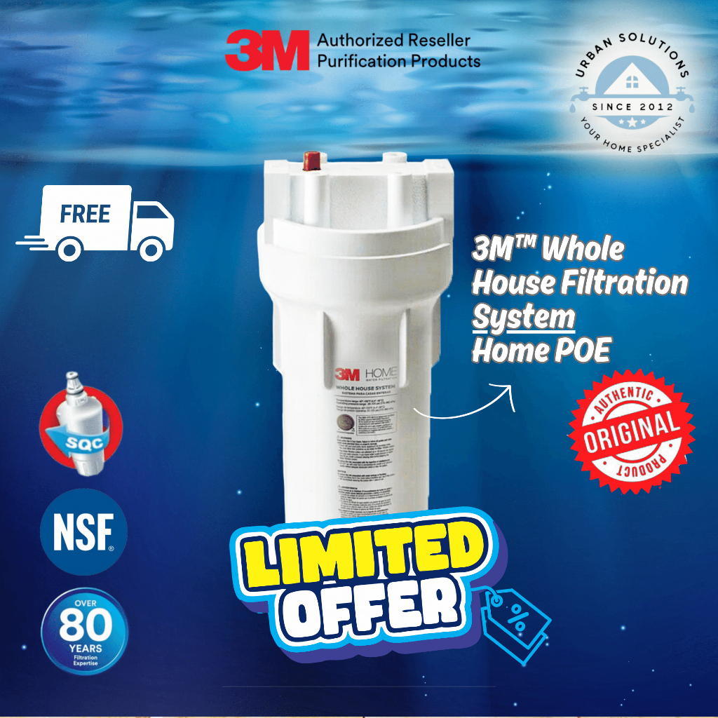 3M™ Whole House Filtration System Home POE/ Pre Filter/ 3M Outdoor ...