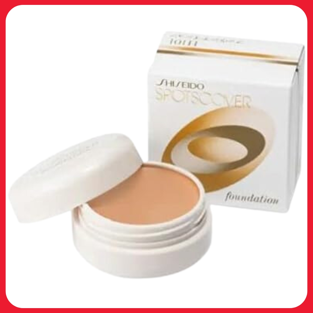Shiseido Spots Cover Cream Foundation (Base Color) H100-H101-S100-S101 ...