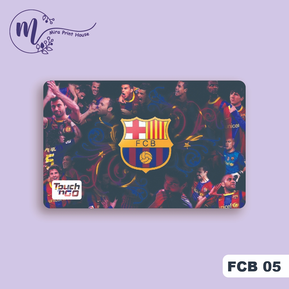 FCB - Sticker For Touch n Go Card (Waterproof, High Quality) TnG NFC ...