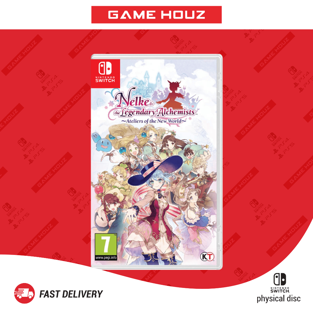 Nelke & The Legendary Alchemists Ateliers Of The New World - Nintendo Switch NEUF Sous Blister