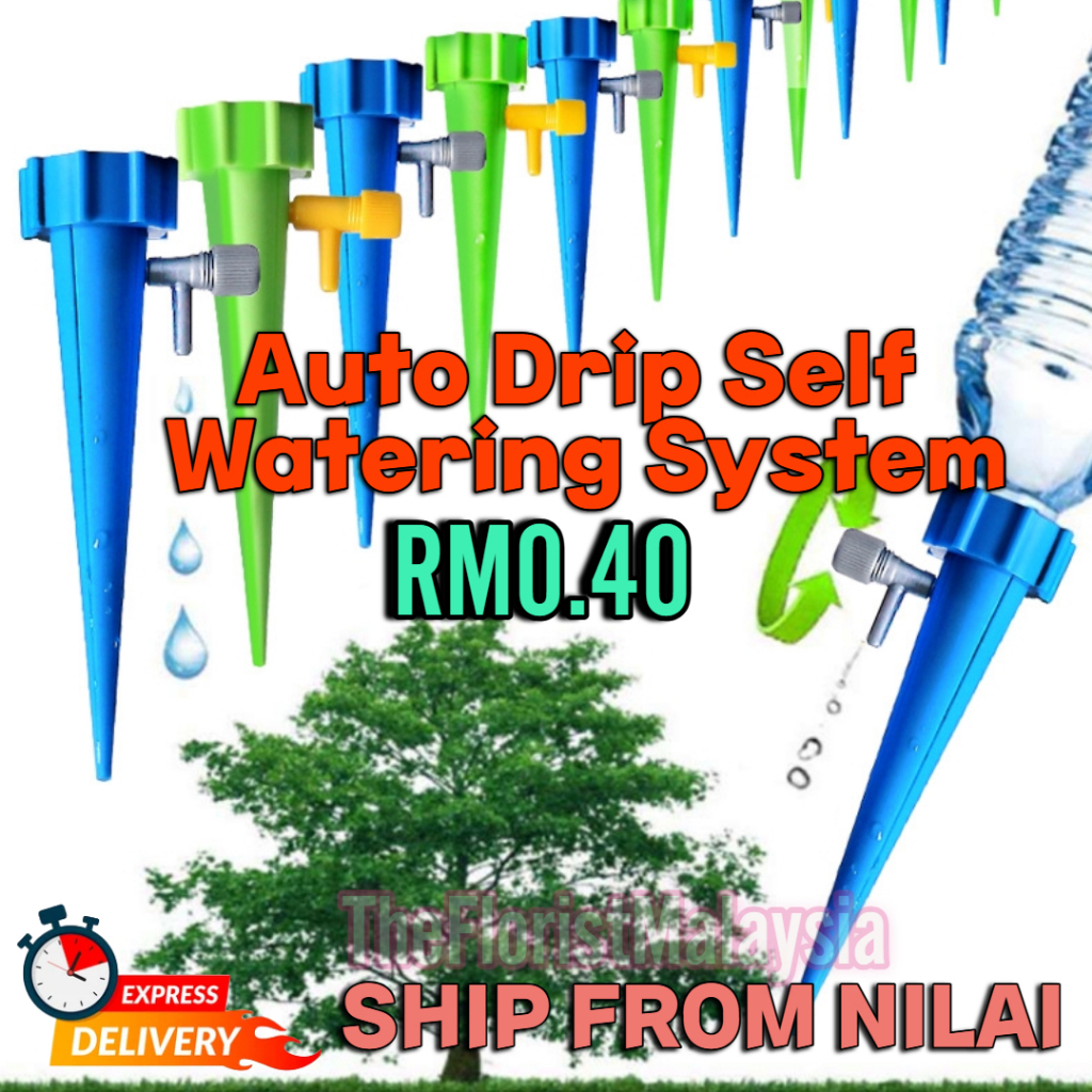 🔥𝑹𝑬𝑨𝑫𝒀 𝑺𝑻𝑶𝑪𝑲🔥Auto Drip Self Watering System Automatic Water Plant ...