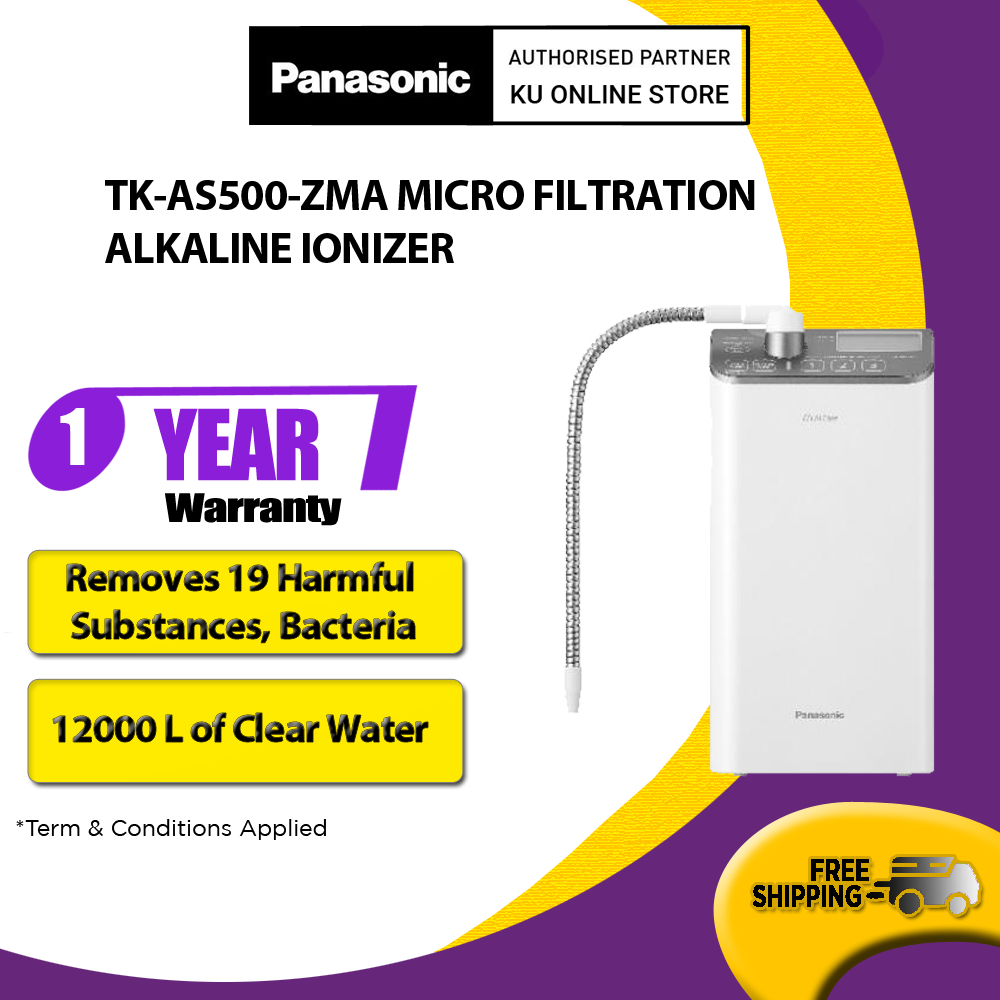 PANASONIC TK-AS500C-ZEX MICRO FILTRATION ALKALINE IONIZER | Shopee Malaysia