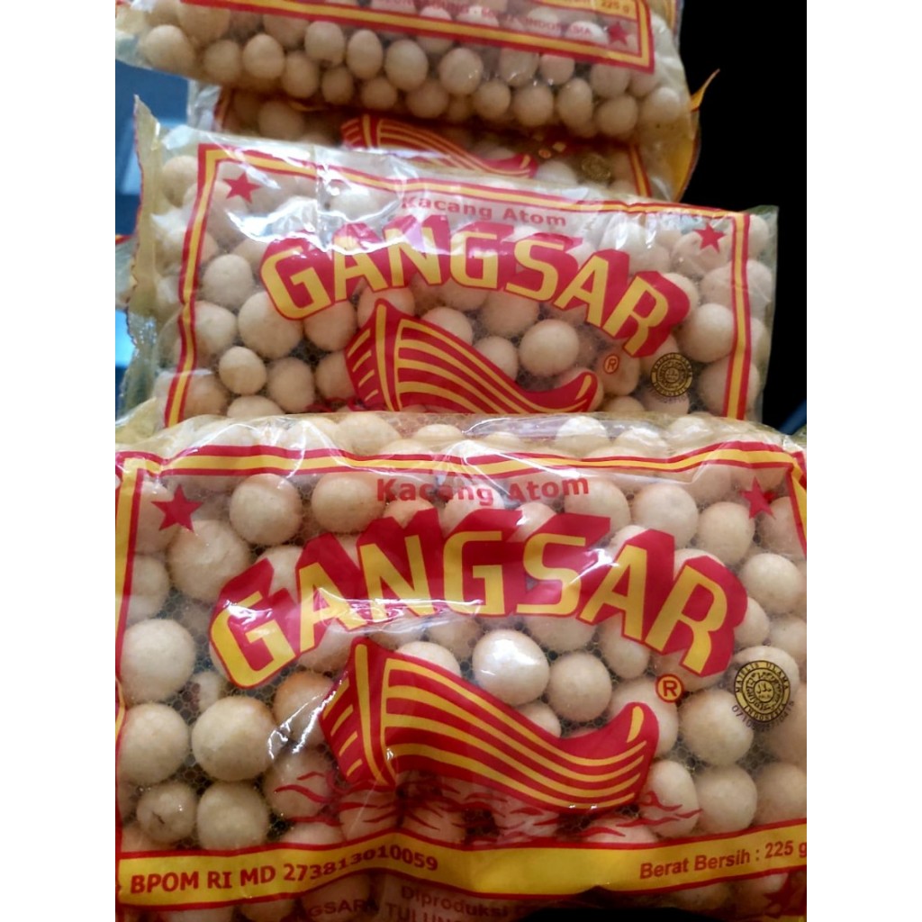 KACANG ATOM GANGSAR 140gr | Shopee Malaysia