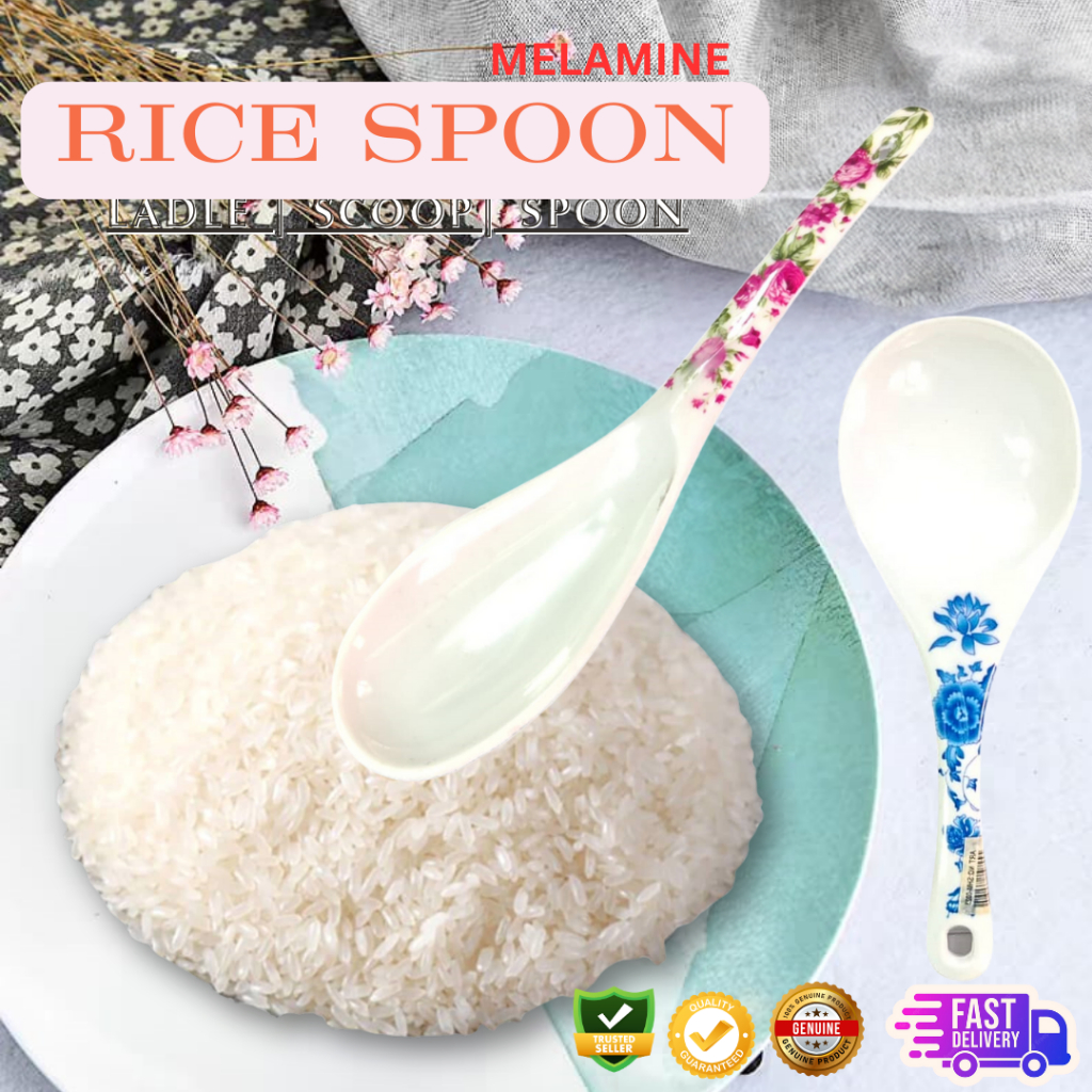 MELAMINE RICE SPOON/SCOOP/SOUP LADLE/SUDU NASI MILAMINE | Shopee Malaysia