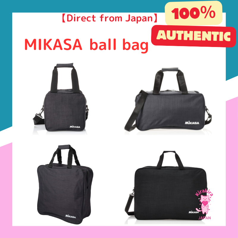 MIKASA Ball Bag M Size Volleyball/Soccer Black AC-BGM10-BK | Shopee ...