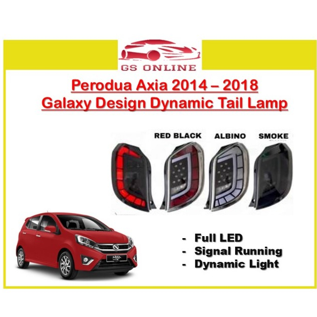 Perodua Axia 2014 2015 2016 2017 2018 2019 2020 2021 2022 Galaxy Design ...