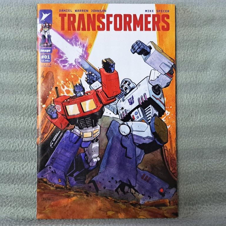 Transformers 1 6th Print Imageskybound Comics First Issue Daniel Warren Johnson Mike 3683