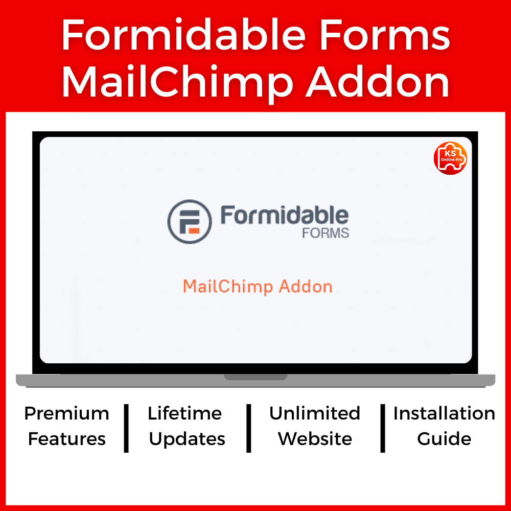 [Lifetime] Formidable Forms - MailChimp Addon WordPress Plugin (Latest ...