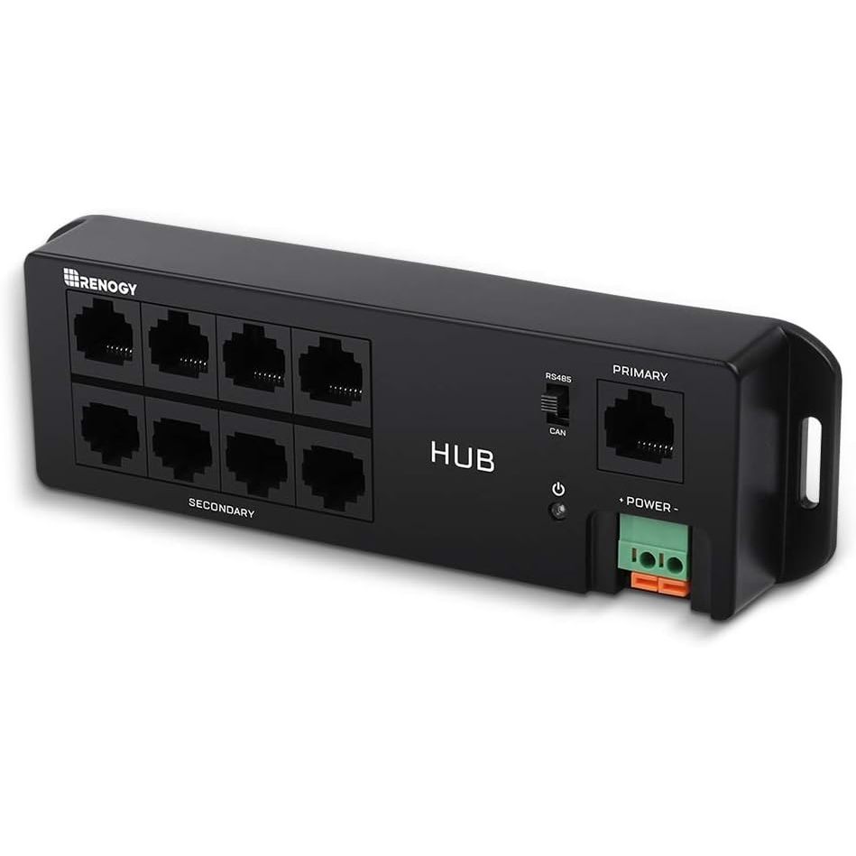 Renogy Bluetooth Hub RJ45 Communication Port Wirelessly Monitor ...