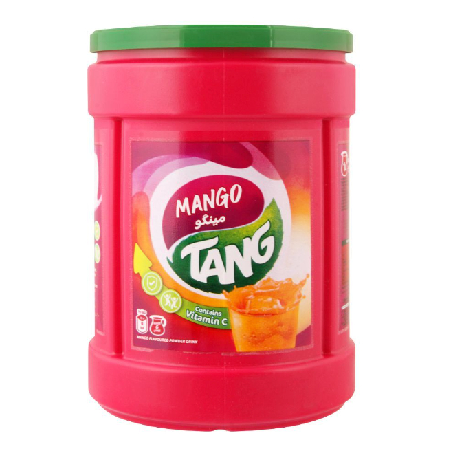 Tang Mango Instant Drink Mix Powder - 750g Tub, Makes 13.5L, Exp 2030