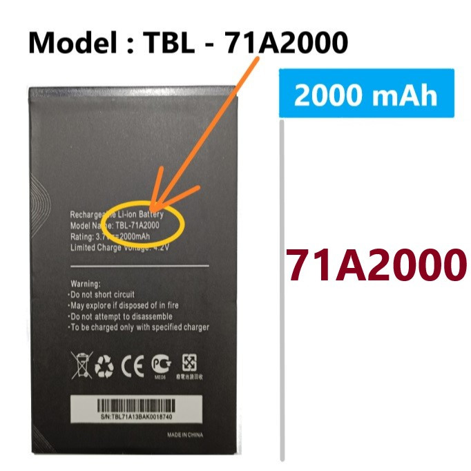 TECHTEK Batteries Compatible with [TP-Link] M5250 ver 1.0, M5350, M7200, M7200 ver 1.0, M7300, M7350 Ver 5, M7350 Ver 5.1, TL-M5350, TL-M7300, TL-TR761, TL-L-TR861 replaces TBL- 71A2000 FBA