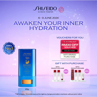 Shiseido Global Suncare UV Stick Clear Protector (20g)