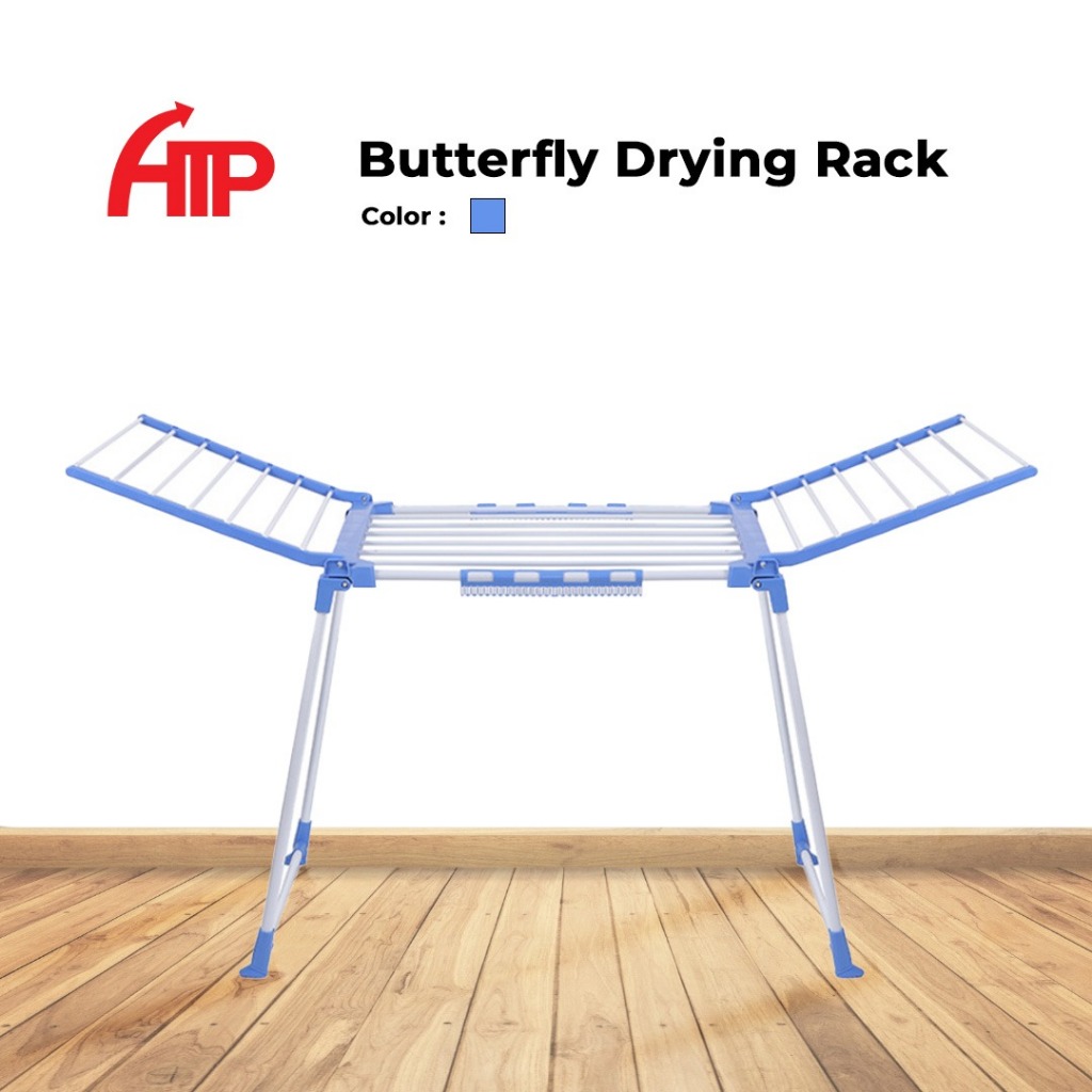 ATP Rak Jemuran Pakaian Clothes Drying Rack Large and Foldable Double ...