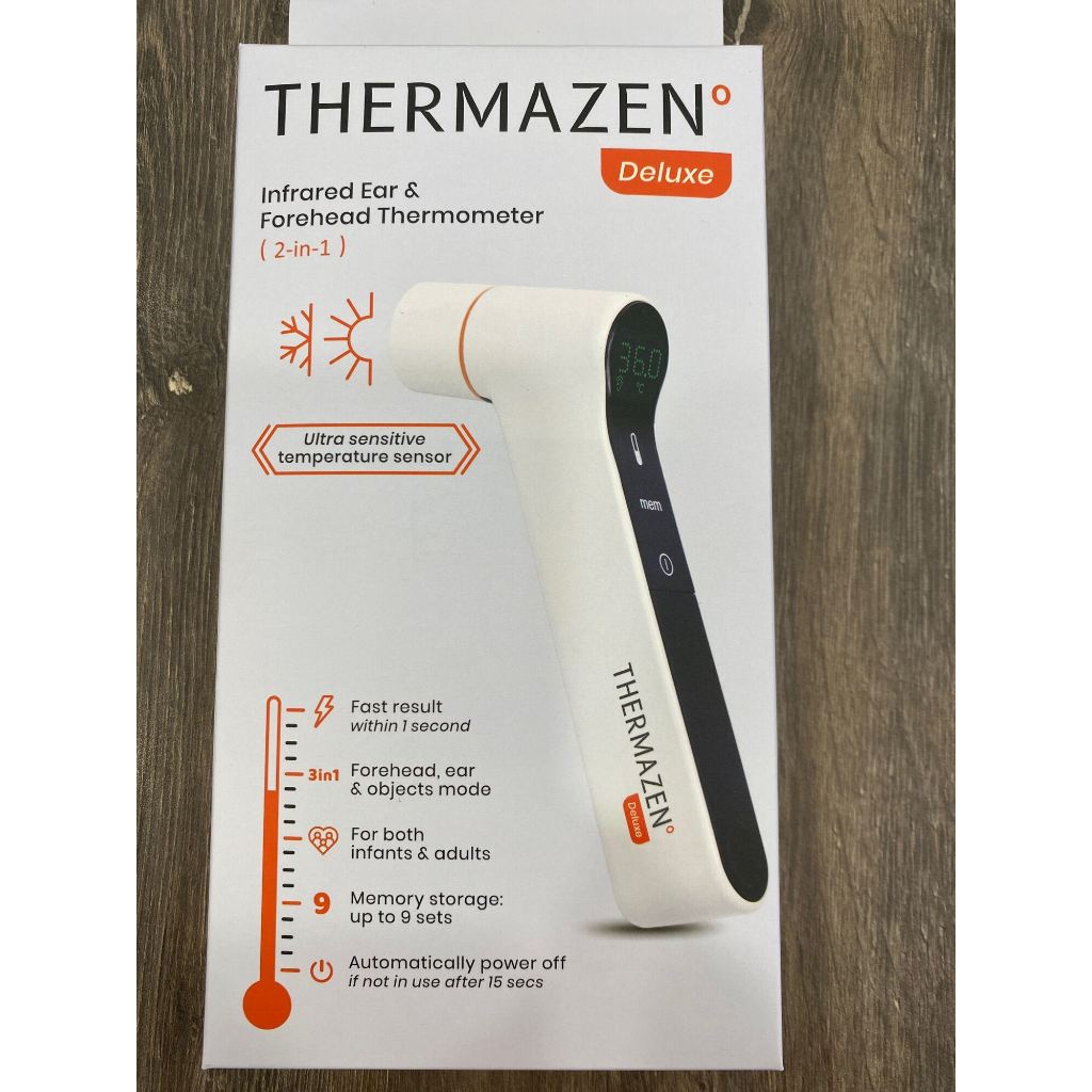 THERMAZEN DELUXE EAR & FORHEAD THERMOMETER | Shopee Malaysia