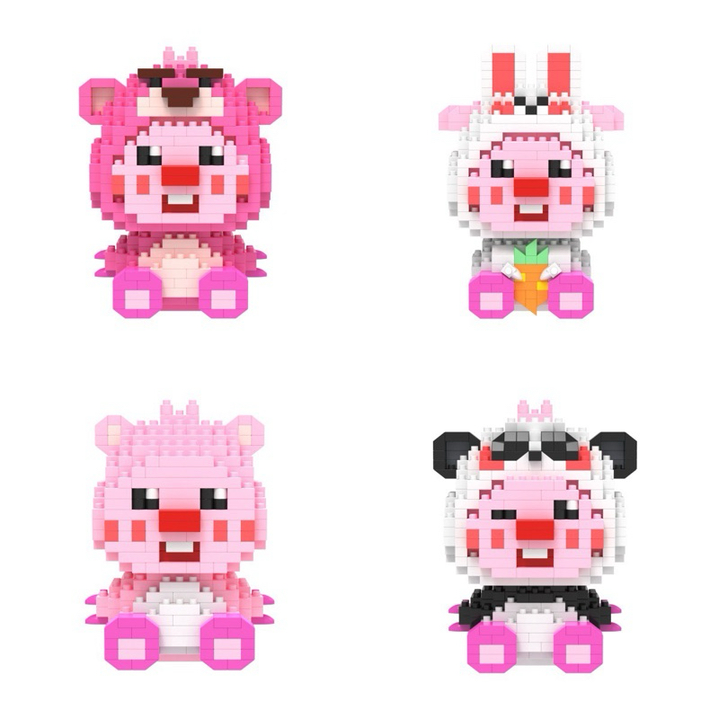 Loopy block⚠️low price cute styles building block 露比积木 loopy积木 | Shopee ...