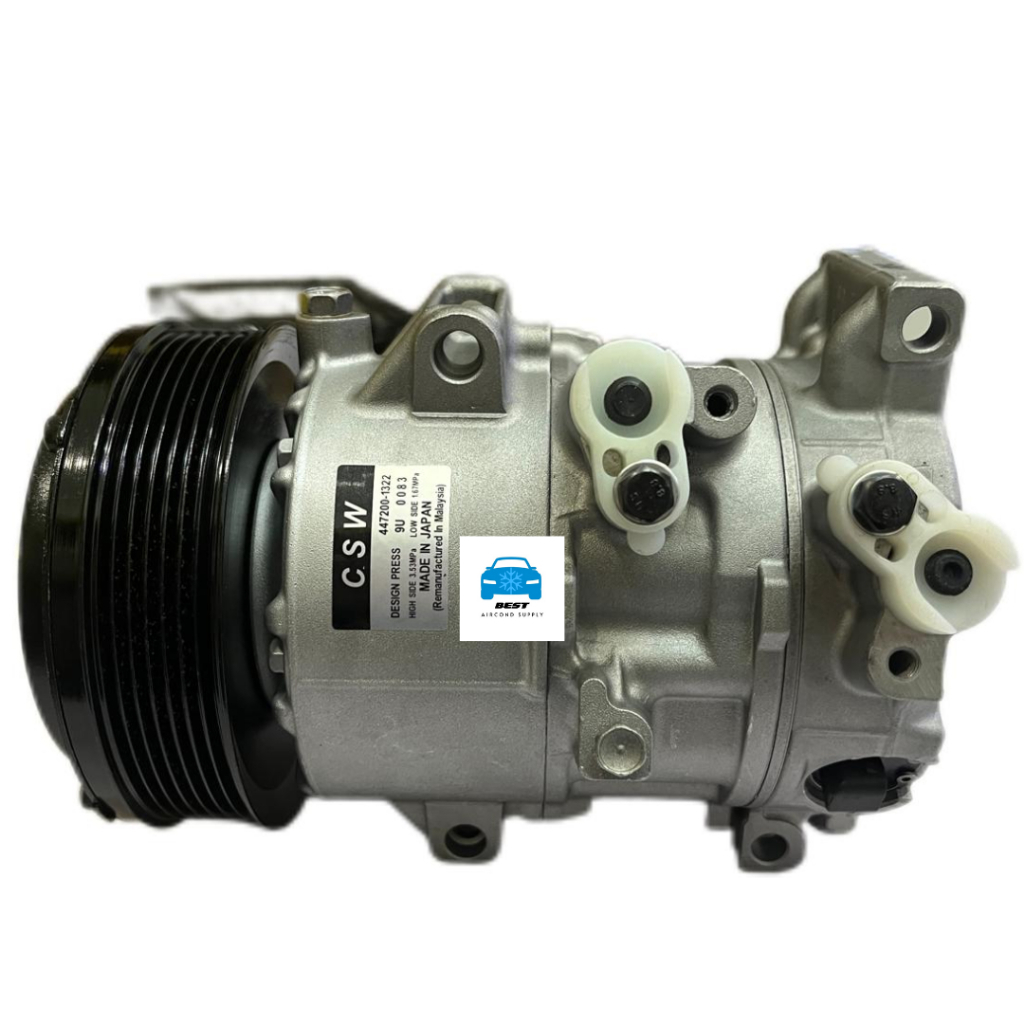 Aircond Compressor Recond Toyota Harrier 2.4 ACU30 (2003-2013) | Shopee ...