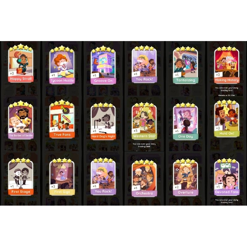 MonopolyGo | Stickers Card | Shopee Malaysia