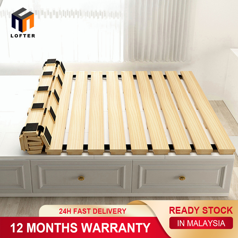 【Warranty】Solid Wood Bed Board Simmons Mattress Hard Board Waist