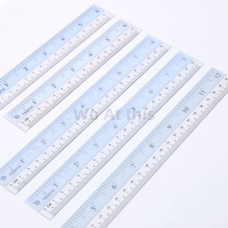 Flexible Straight Ruler Plastic Pembaris Lembut Student Stationery Alat ...