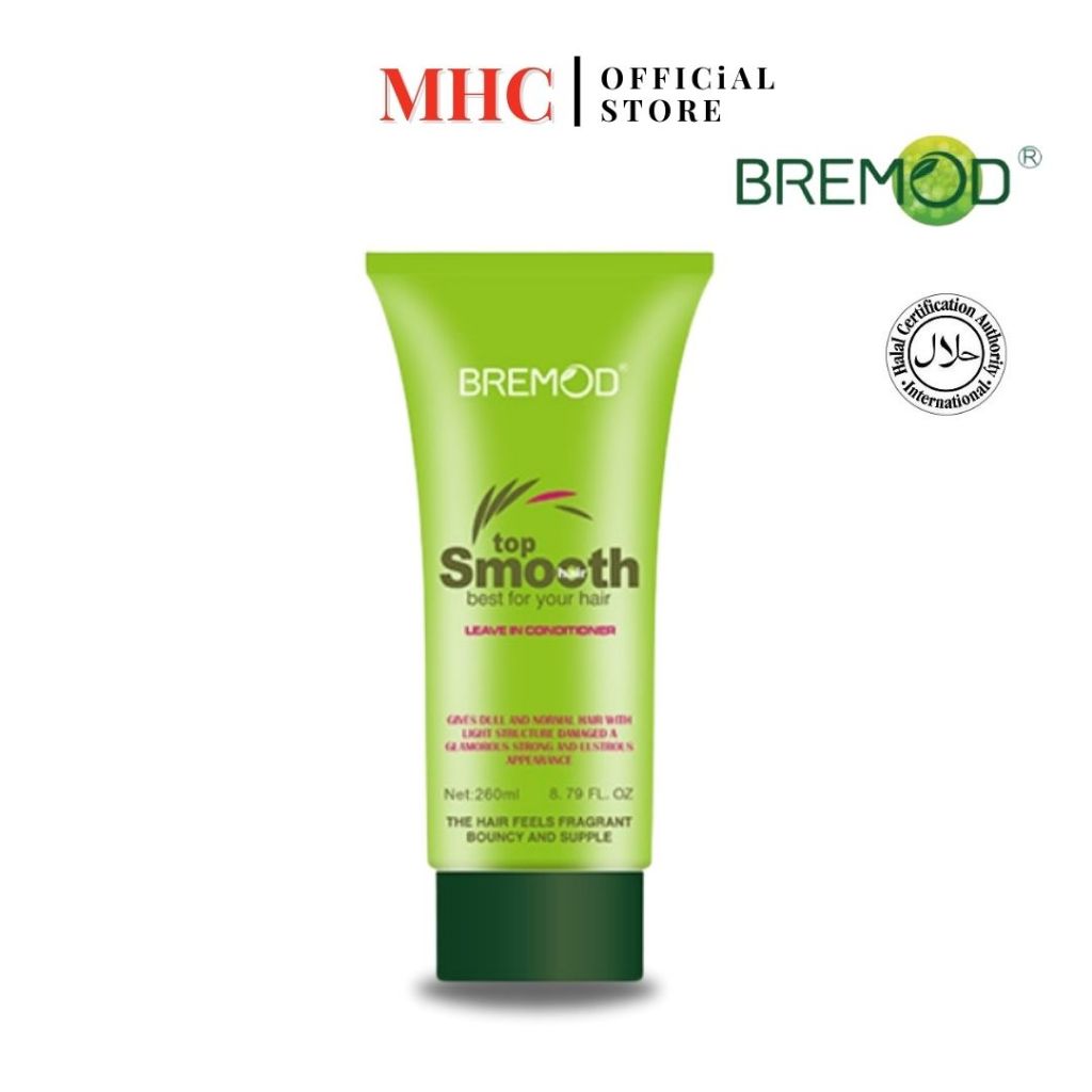 [HALAL] BREMOD Top Smooth Leave In Conditioner 260ML Shopee Malaysia