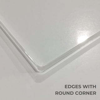 A2 Extruded Acrylic Sheet - Round Corner | Shopee Malaysia