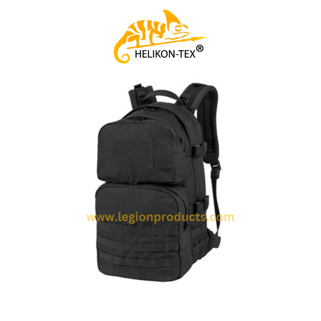 Helikon-Tex Ratel Mk2 Rugzak – 25 Liter, Zwart, Lichtgewicht Cordura, Met MOLLE-lussen, Hydratatiecompartiment, Voor 1-2 Daagse Trips