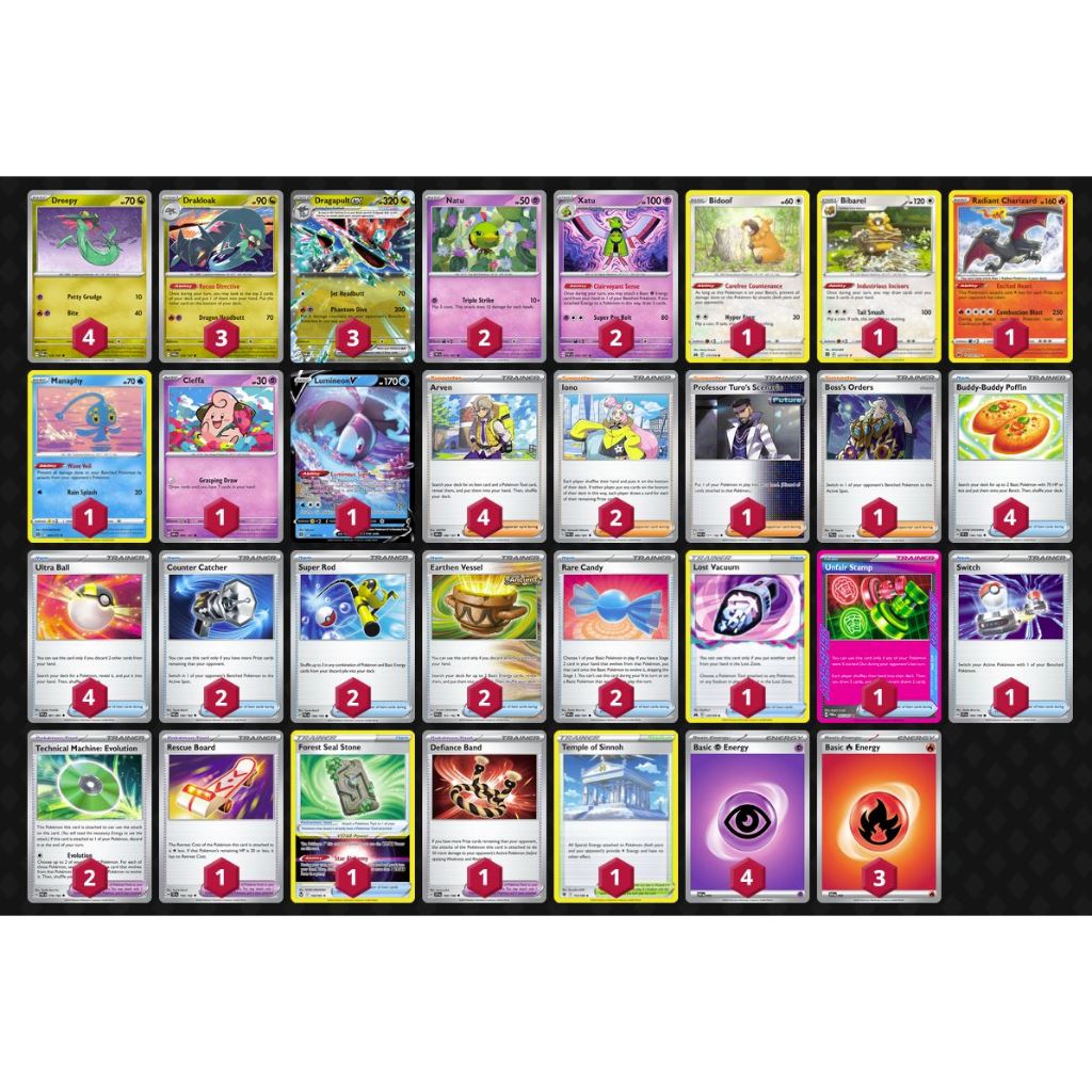 POKEMON DRAGAPULT EX NAIC PREBUILD - DECK | Shopee Malaysia