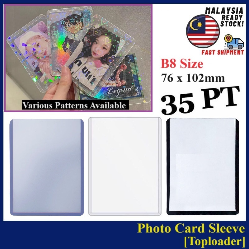 Toploader Photo Card Sleeve for TCG Pokemon, Digimon, MTG, VG, Yugioh ...