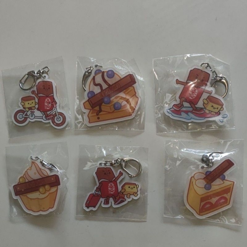 Limited Edition Nestle KitKat x Bingka Keychain Collection 钥匙扣 | Shopee ...
