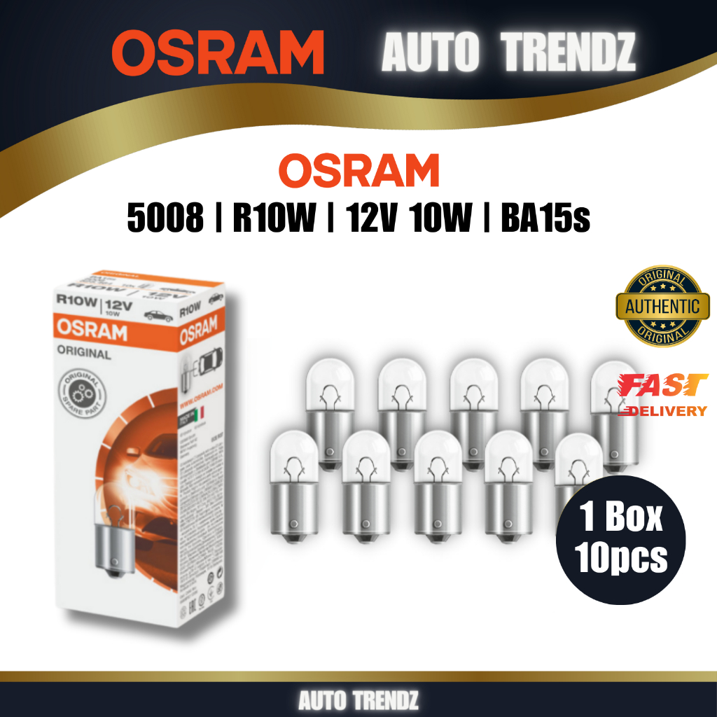 OSRAM Original 5008 | Halogen Bulb | R10W 12V 10W | 100% Original ...