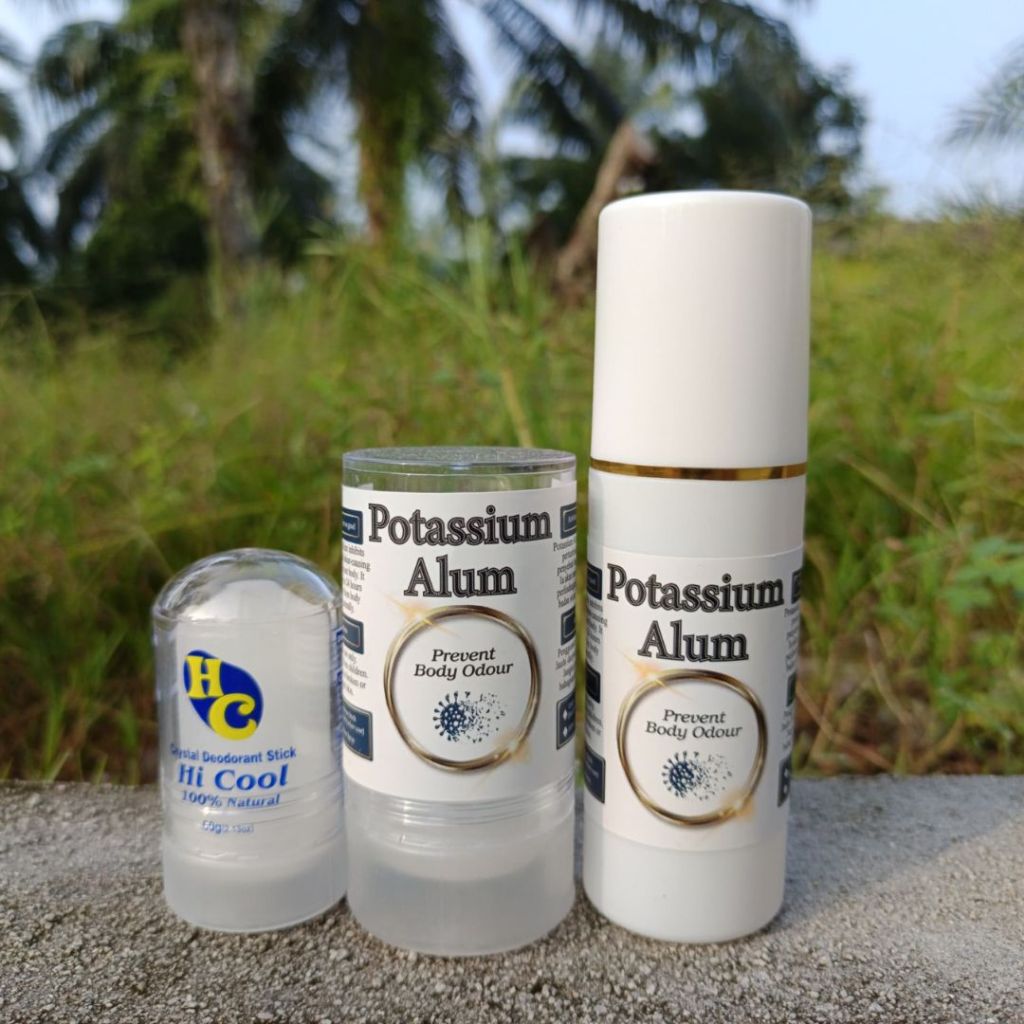 Crystal Deodorant No More Smell Potassium Alum Deodorant Hi Cool Deodorant Shopee Malaysia