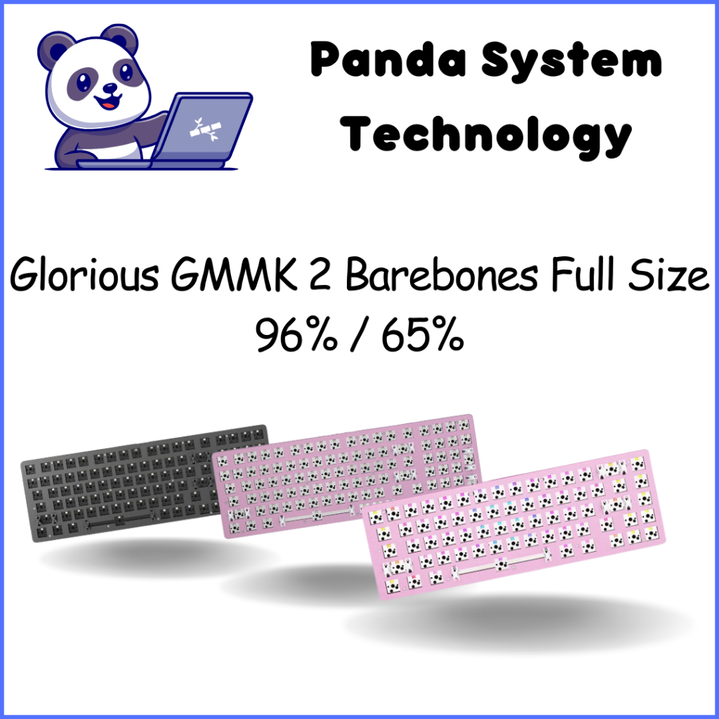 Glorious GMMK 2 Barebone Mechanical Keyboard (65% and 96% Layouts ...