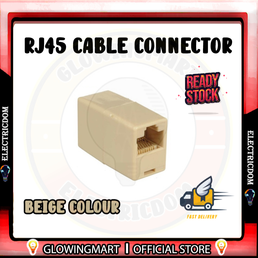 Network Cable Connector / RJ45 Cable Connector / Cable Connector / Lan Cable Joiner